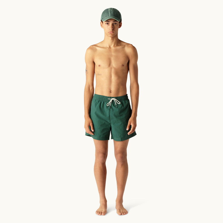 BOBBY SWIM SHORTS - OXFORD GREEN