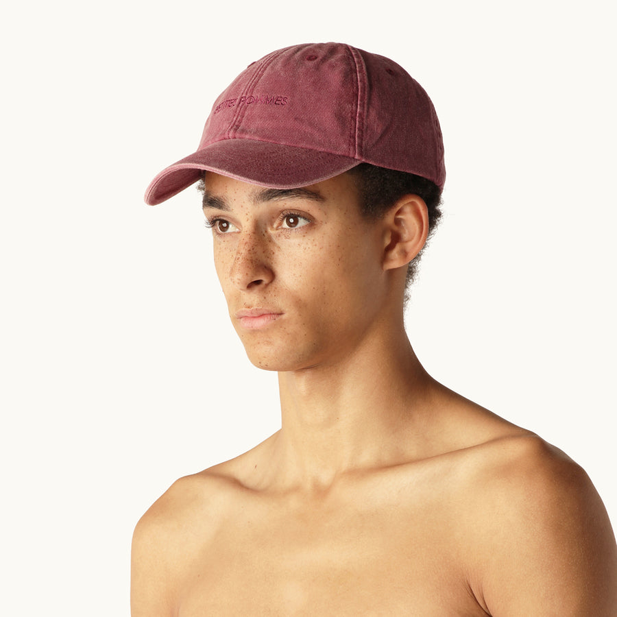 BILLY CAP │ DISTRESSED RUBY