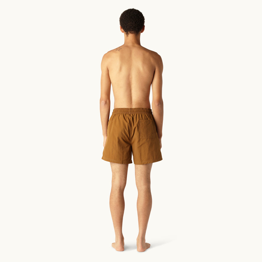 BOBBY SWIM SHORTS - MARRON