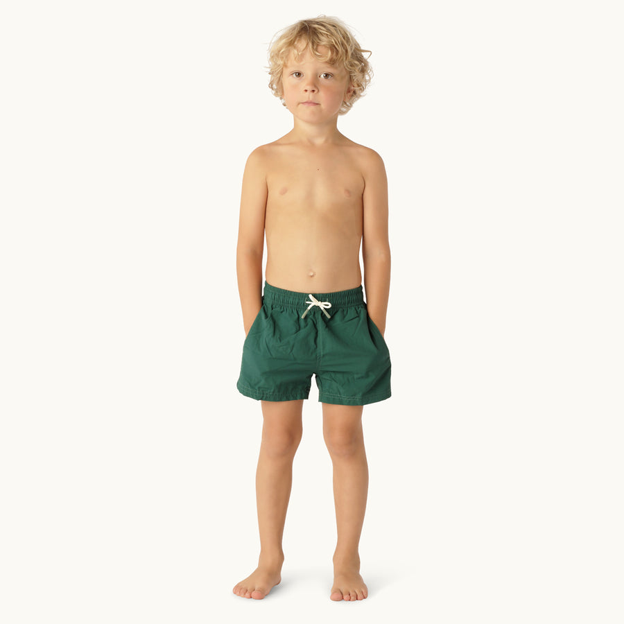 BOBBY SWIM SHORTS - OXFORD GREEN