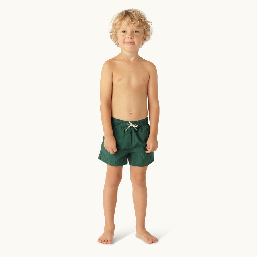 BOBBY SWIM SHORTS - OXFORD GREEN