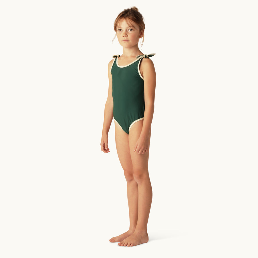 ELIZABETH SWIMSUIT - OXFORD GREEN