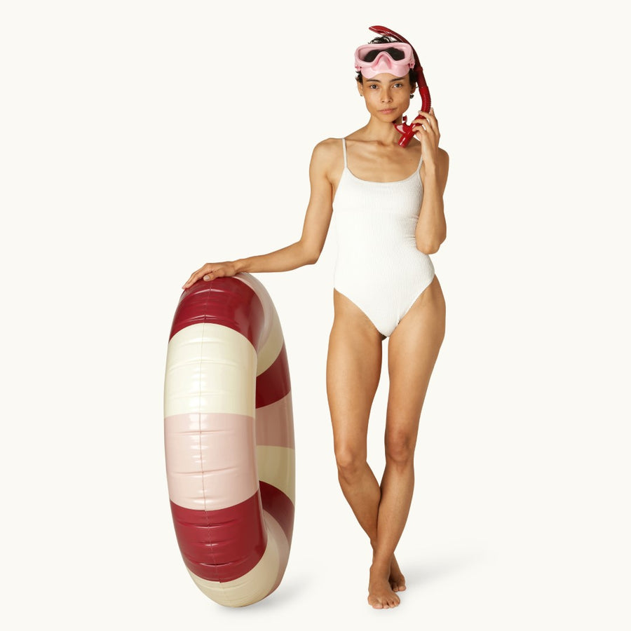 ARIEL SNORKELING SET │ ADULT (+14Y) │ FRENCH ROSE & RUBY RED
