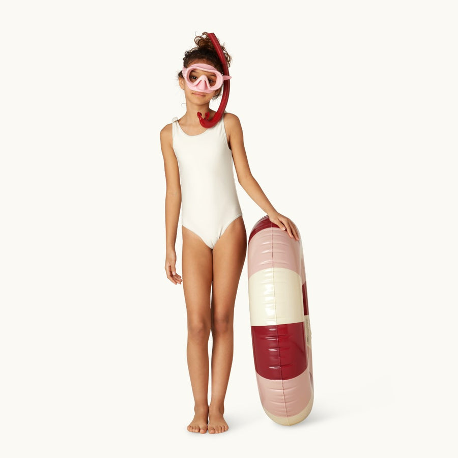 BETTY SNORKELING SET +6Y │ FRENCH ROSE & RUBY RED