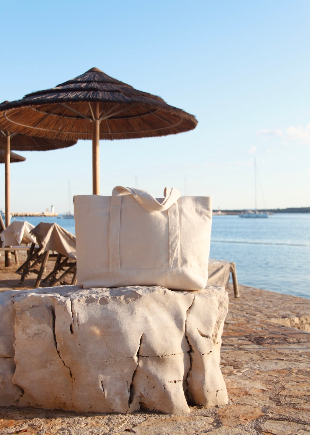 WAY BOSSA BEACH BAG │ SHELL