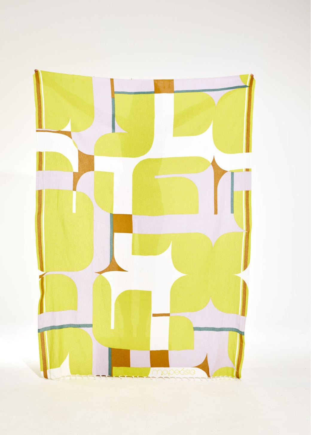 MAPOÉSIE │ LIME BEACH TOWEL
