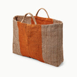 XL JUTE BAG │ ORANGE