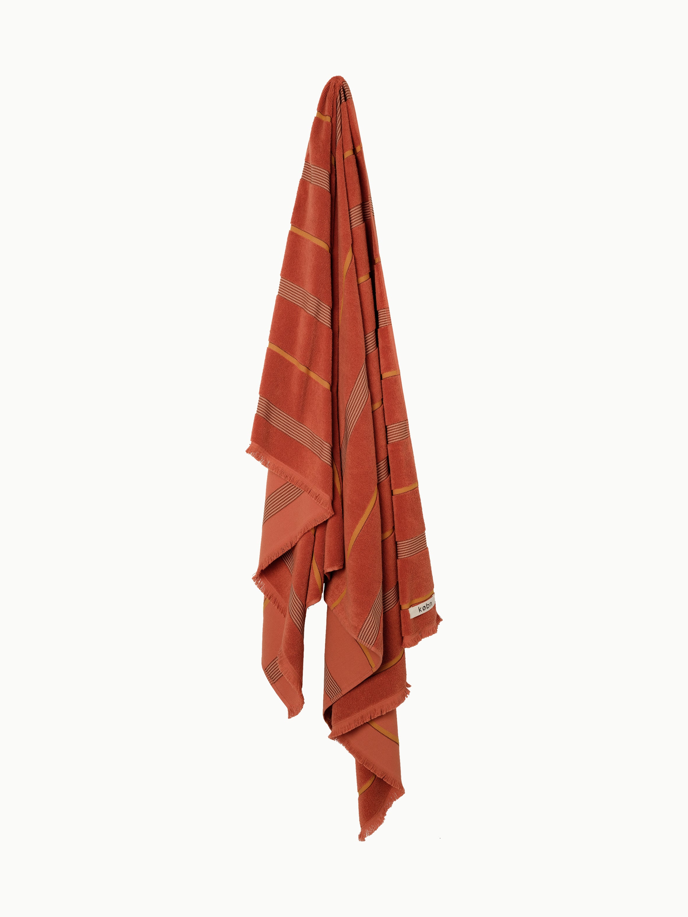 KØBN BEACH AND BATH TOWEL │ TAMARILLO