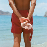 SWIM SHORTS │ RUBY RED