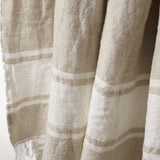 THE BELGIAN FOUTA | FLAX STRIPE