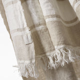 THE BELGIAN FOUTA | FLAX STRIPE