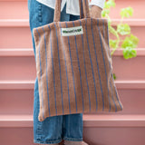 NARAM TOTE │ CAMEL & MARINE
