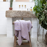 NARAM BATH TOWEL │ LILAC & NEON