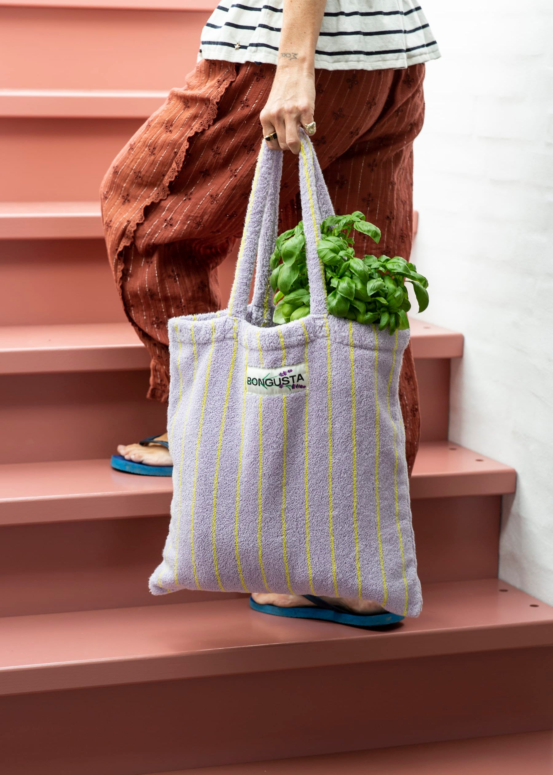 NARAM TOTE │ LILAC & NEON