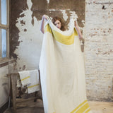 THE BELGIAN FOUTA | MUSTARD STRIPE